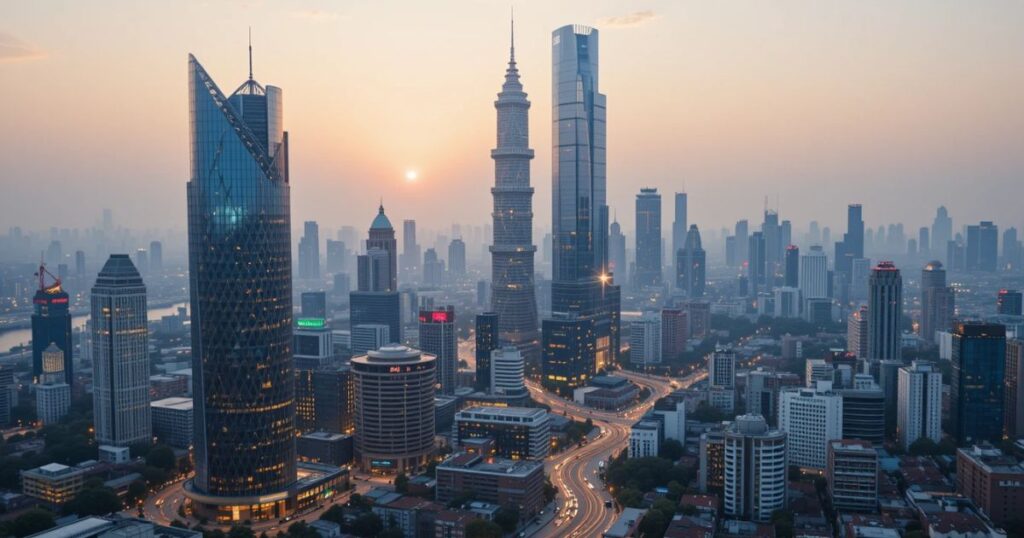 India job future 2027, tech city with jobs, UK links shine.