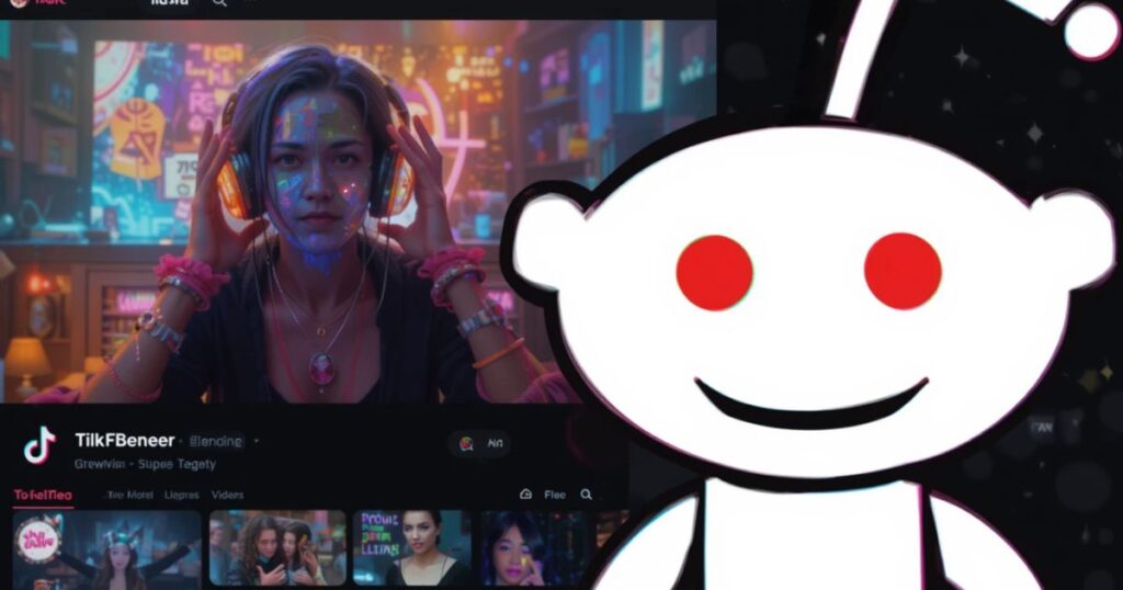 Reddit TikTok bid future 2027, hybrid platform thrives, social media evolution.