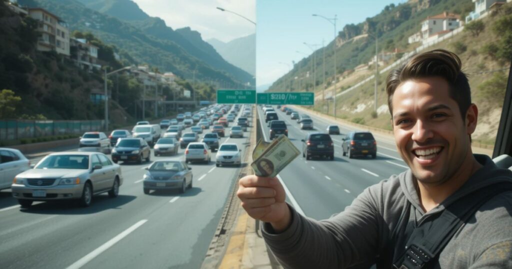 South Africa traffic fix 2025, $110/hour lane, Cape Town highway solution.