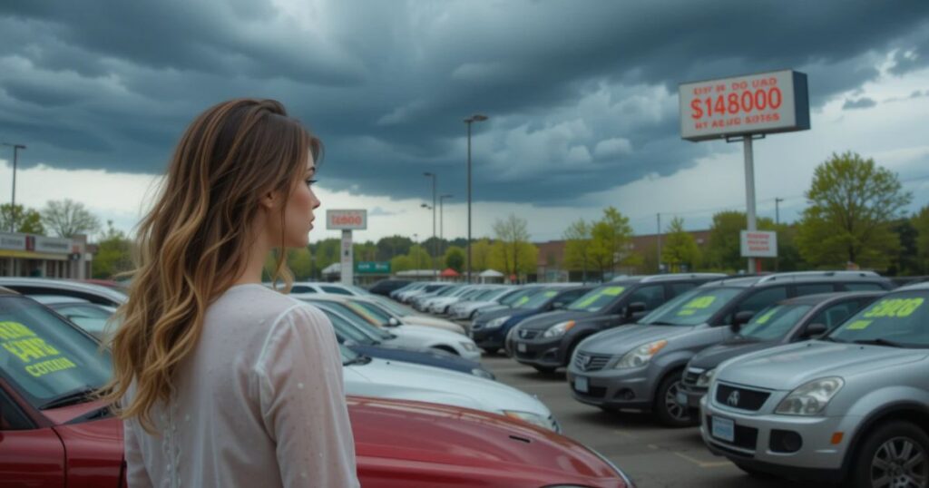 Tariff delay car impact 2025, stable prices at dealership, looming tariff threat.