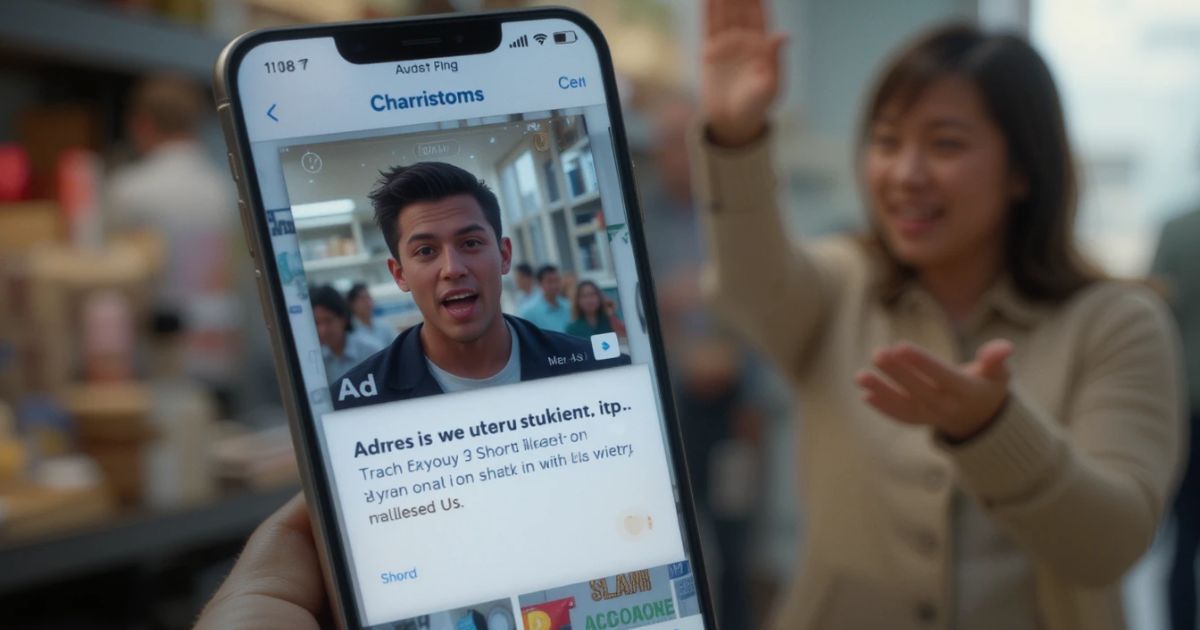 YouTube Shorts UGC ads 2025, customer video ad on phone, brand marketing boost.